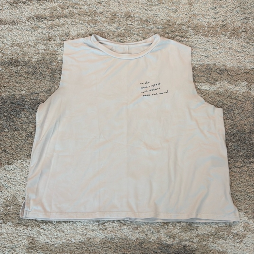 good Hyouman White Tank Top